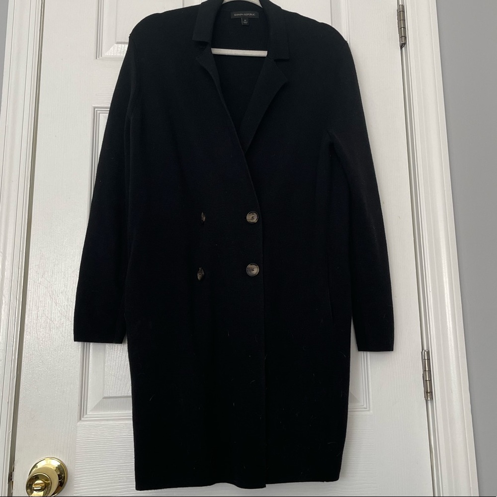 Banana swater blazer